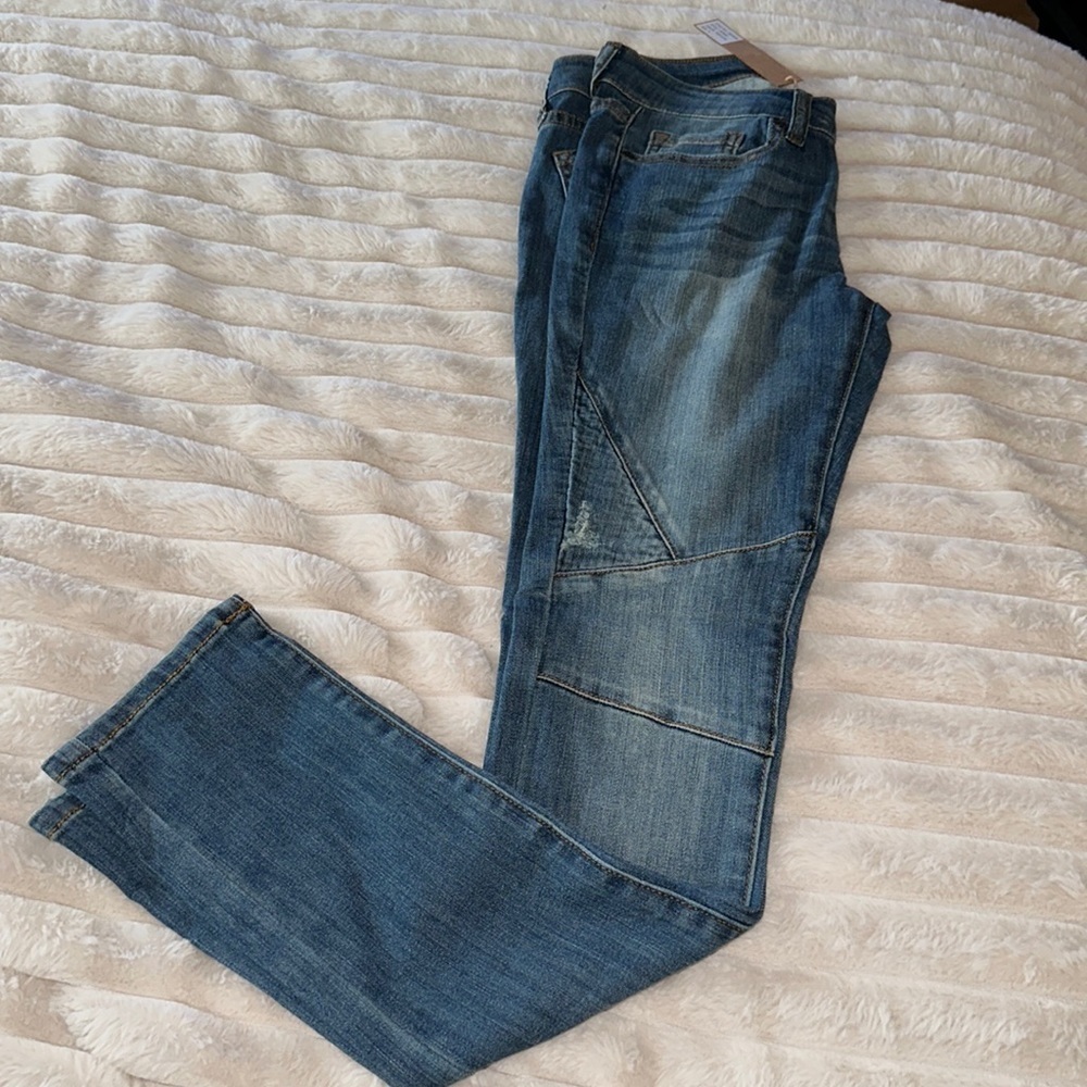 Size 5 denim box jeans